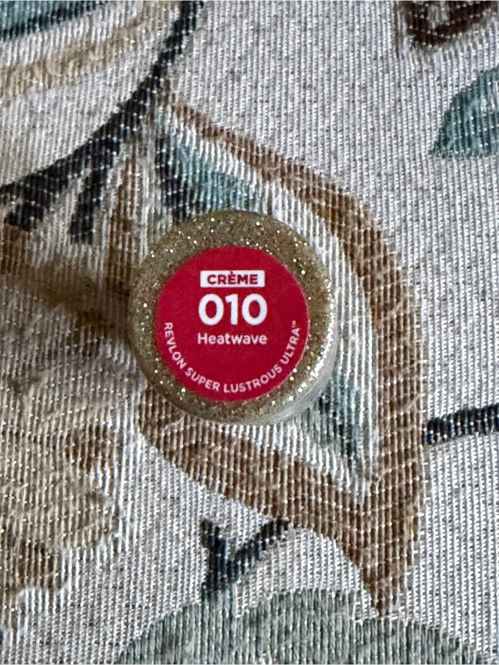 Revlon Super Lustrous Ultra Crème Red Heatwave Lipstick 010 New Sealed